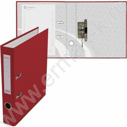 Файл 50мм PP собранный метал.окантовка красный с карманом | Фото 2