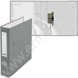 Файл 50мм PP собранный метал.окантовка серый с карманом | Фото 2