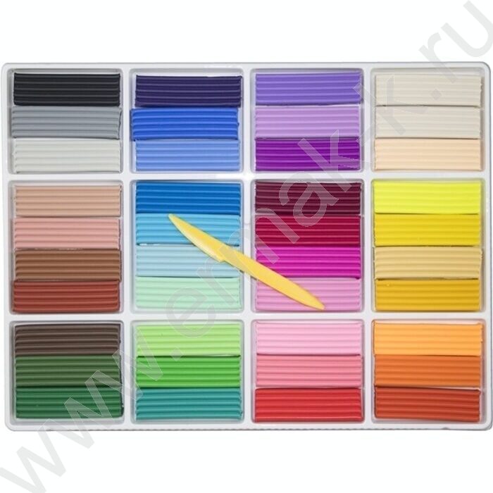 Пластилин  40цв 800г Классика+стек | Фото 2