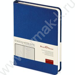 Ежедневник н/дат А6 Megapolis синий | Фото 1