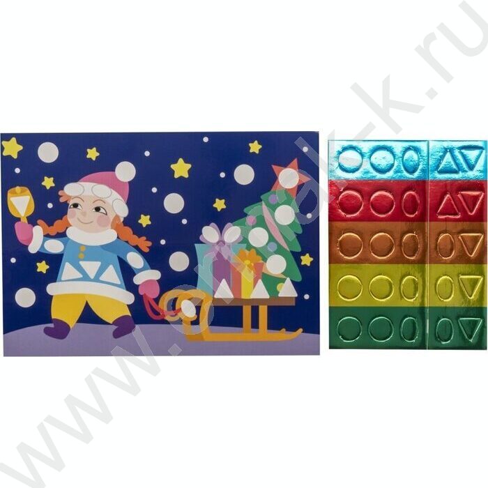 Набор д/творчества Увлекательная мозаика. Малый набор Новогоднее настроение | Фото 3
