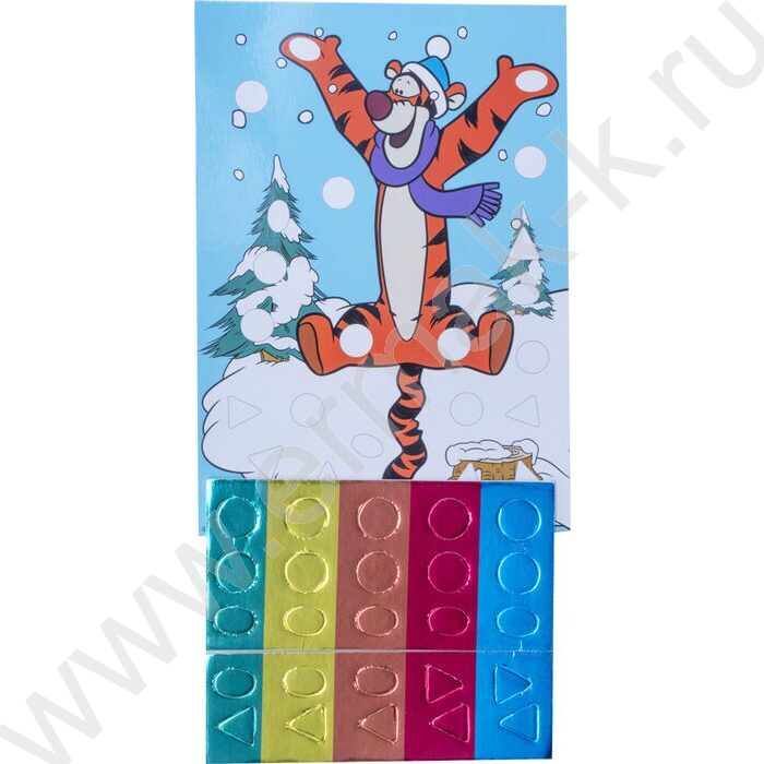 Набор д/творчества Новогодняя мозаика. Disney Тигруля | Фото 3