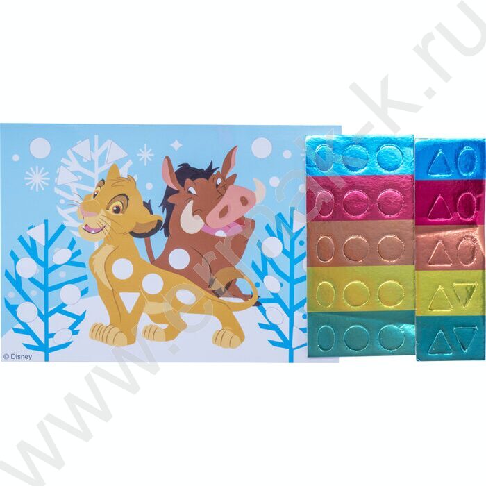 Набор д/творчества Новогодняя мозаика. Disney Король Лев | Фото 3