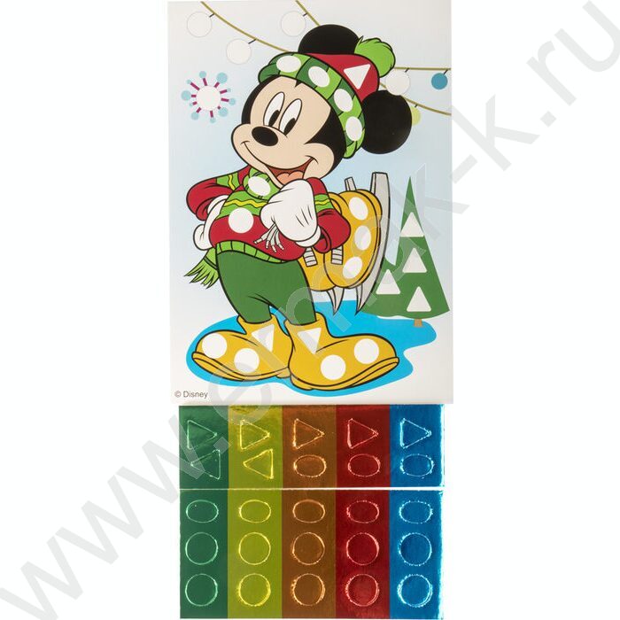 Набор д/творчества Новогодняя мозаика. Disney Микки Маус | Фото 3