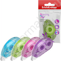 Корректирующая лента 5мм* 6м "Spring" /ассорти /блистер | Фото 2