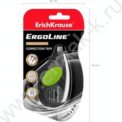 Корректирующая лента 5мм* 8м "ErgoLine®" с резиновой вставкой /блистер | Фото 5