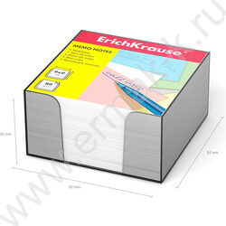 Бумага д/записей  9*9*5см пласт/бокс белый | Фото 3
