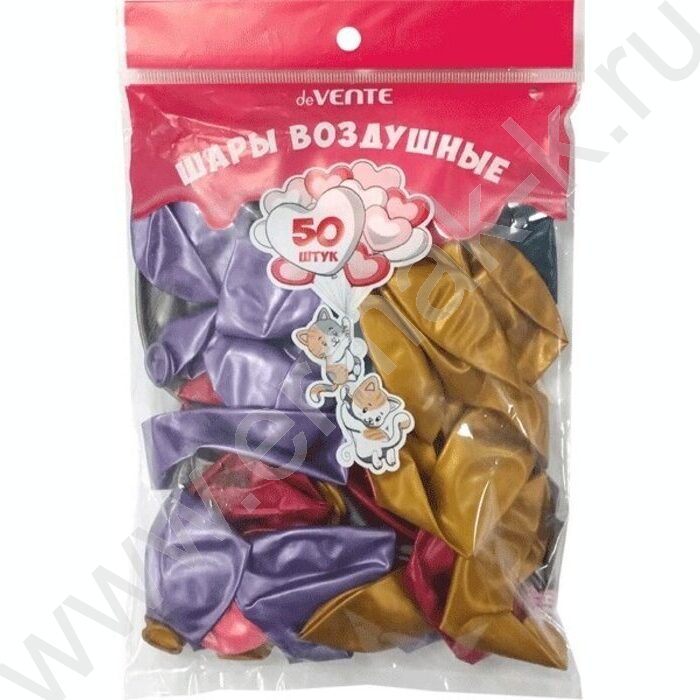 Шар воздушный Перламутровые цвета ассорти 30см | Фото 1