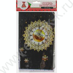 Скатерть 180*108 Праздничная дизайн 1 полиэтилен | Фото 2