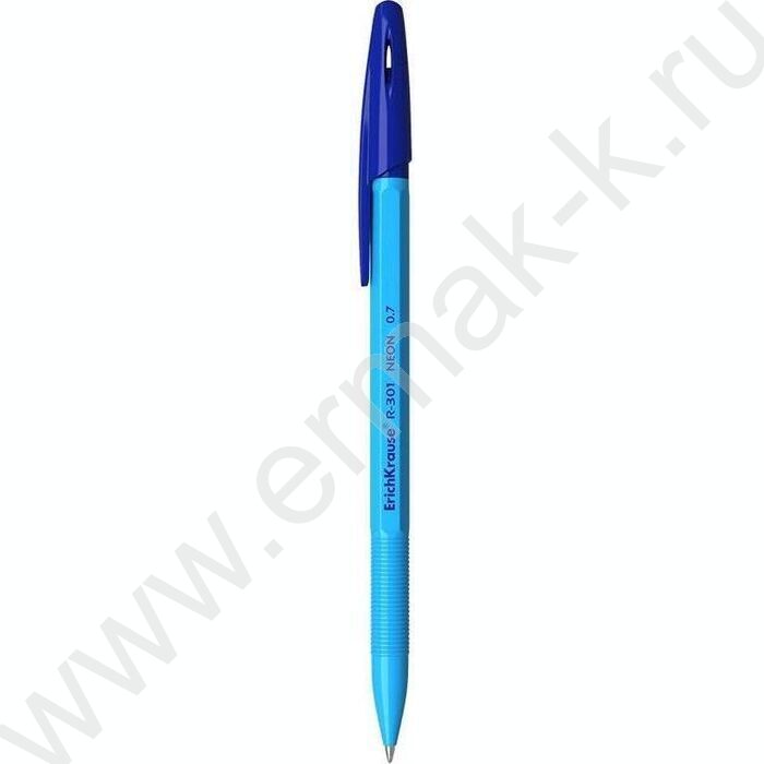 Ручка шар R-301 Stick Neon 0,7мм, синяя | Фото 2