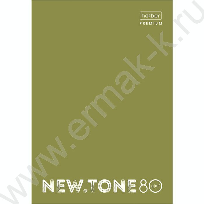 Тетрадь  80л А4 клетка "NEWtone PASTEL Олива" /глянец/ | Фото 1