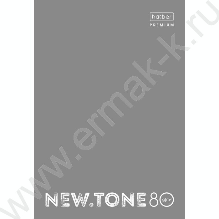 Тетрадь  80л А4 клетка "NEWtone PASTEL Серый жемчуг" /глянец/ | Фото 1