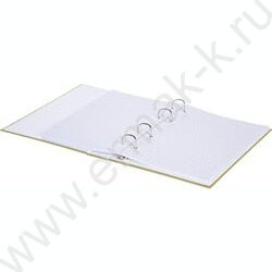 Тетрадь  80л клетка/кольца /смен.блок /глянц.лам/  "NEWtone PASTEL Олива" | Фото 2