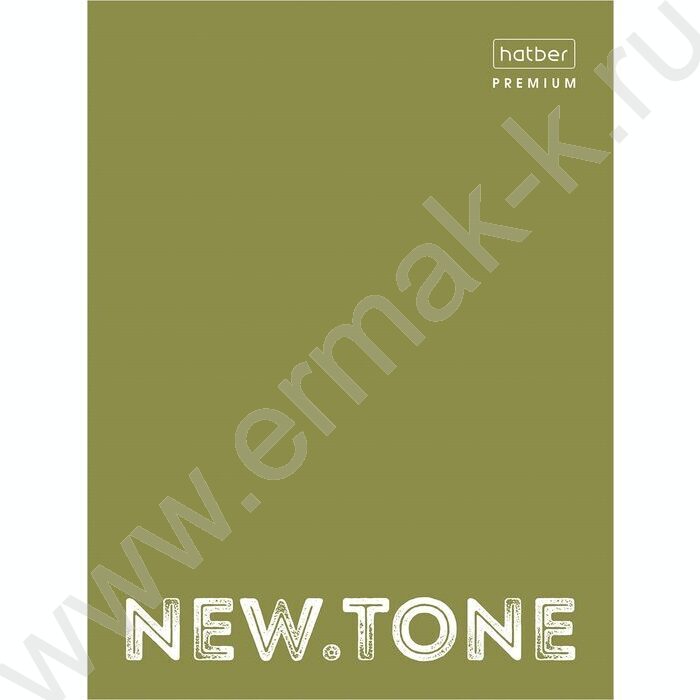 Тетрадь  80л А4 клетка/кольца /глянц.лам/  "NEWtone PASTEL Олива" | Фото 1