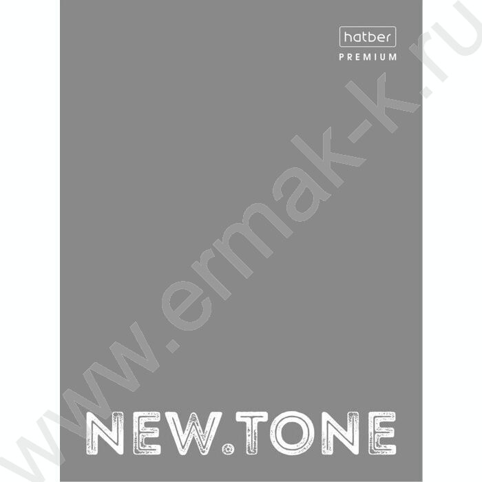 Тетрадь  80л А4 клетка/кольца /глянц.лам/  "NEWtone PASTEL Серый жемчуг" | Фото 1