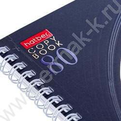 Тетрадь  80л А4 клетка/спираль "Time" /мат.ламин. 3D фольга,3D лак/ ассорти | Фото 4