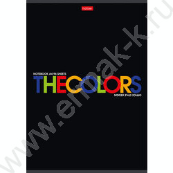 Тетрадь  96л А4 клетка "Thebook" тиснение CROCO ассорти | Фото 1