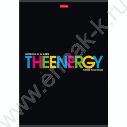 Тетрадь  96л А4 клетка "Thebook" тиснение CROCO ассорти | Фото 2