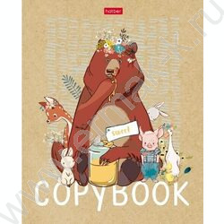 Тетрадь  48л линейка "Живой уголок" 5видов | Фото 1