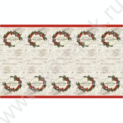 Скатерть 180*108 Праздничная дизайн 4 полиэтилен | Фото 1