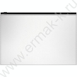 Папка-конверт на молнии В5 Zip Diamond Total White /белый | Фото 1