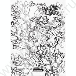 Папка уголок А4 Tulips /набор 4шт /ассорти | Фото 3