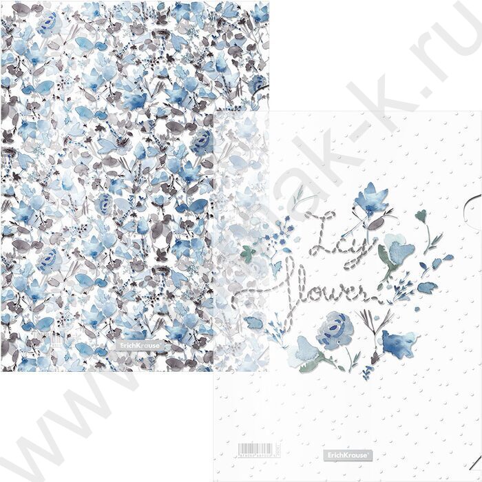 Папка уголок А4 Frozen Beauty /набор 4шт /ассорти | Фото 1