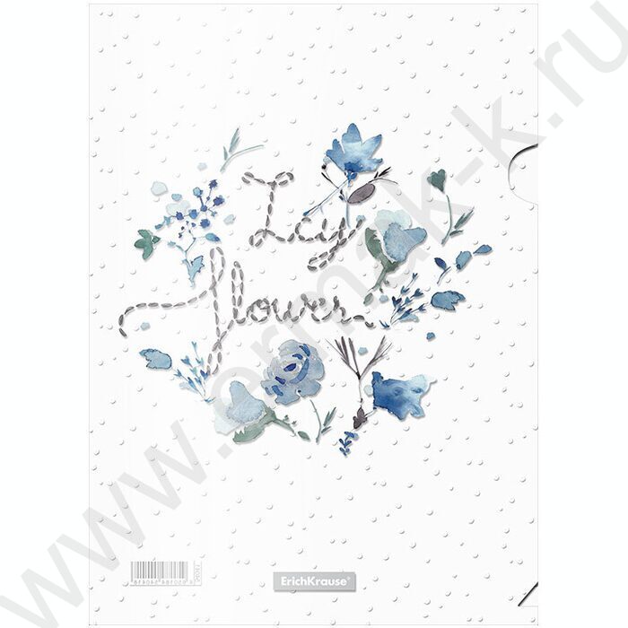 Папка уголок А4 Frozen Beauty /набор 4шт /ассорти | Фото 2