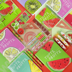 Ежедневник н/дат А6 Fresh&Fruity.Арбуз глянец/клетка | Фото 6