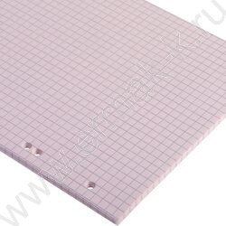 Сменный блок А5  50л  6 отверстий,цветной тониров.блок нежно-розовый Rose | Фото 4