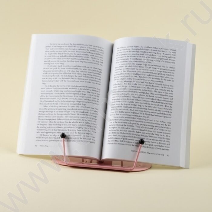 Подставка д/книг розовая | Фото 8