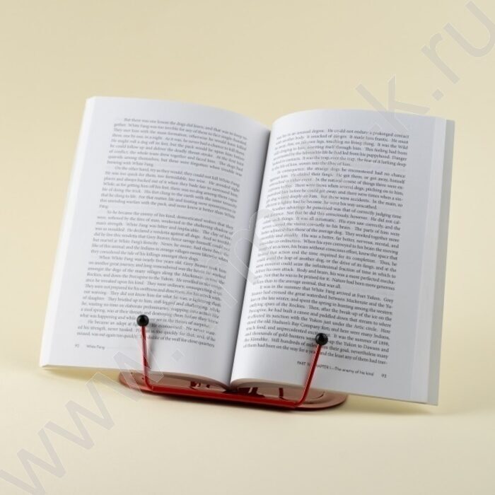 Подставка д/книг красная | Фото 8