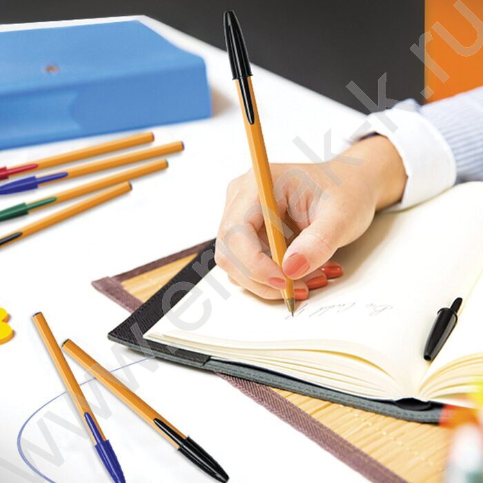 Ручка шар Orange синяя | Фото 6