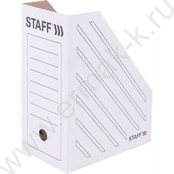 Накопитель архивный 150мм микрогофрокартон /белый /до1400л | Фото 1