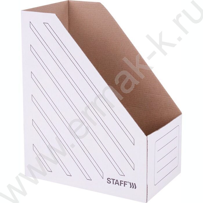 Накопитель архивный 150мм микрогофрокартон /белый /до1400л | Фото 2