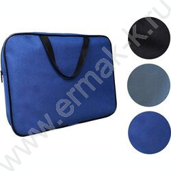 Папка А4 Менеджера, широкая, ткань /черная | Фото 1