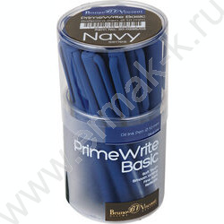 Ручка шар на масл.основе 1,0мм синяя PrimeWrite. Basic. Navy | Фото 5