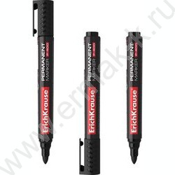 Маркер перм. /черный/ 2,2мм круг P-400 | Фото 1