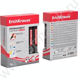 Маркер перм. /черный/ 2,2мм круг P-400 | Фото 3