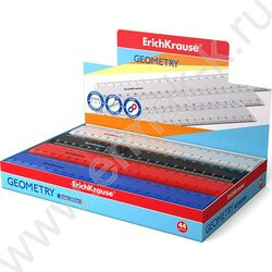 Линейка пл 20см Classic, непрозрачная /ассорти /коробка-дисплей | Фото 2