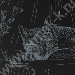 Набор д/творчества Гравюра серебро Русская голубая кошка | Фото 5