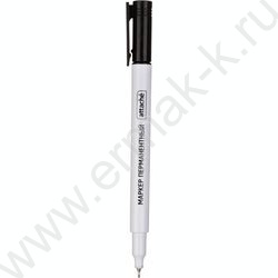 Маркер перм. /черный/ 0,5мм круг | Фото 3