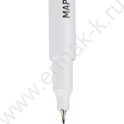 Маркер перм. /черный/ 0,5мм круг | Фото 5