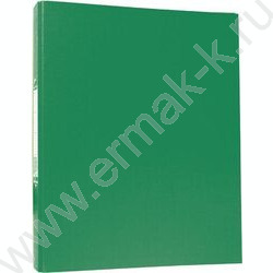 Папка 2 кольца PP /зеленая /Ø колец 30мм | Фото 2