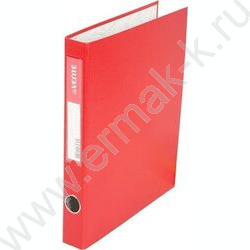 Папка 2 кольца PP /красная /Ø колец 30мм | Фото 1