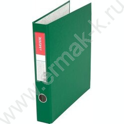 Папка 4 кольца 50мм PP /зеленая /Ø колец 40мм | Фото 1