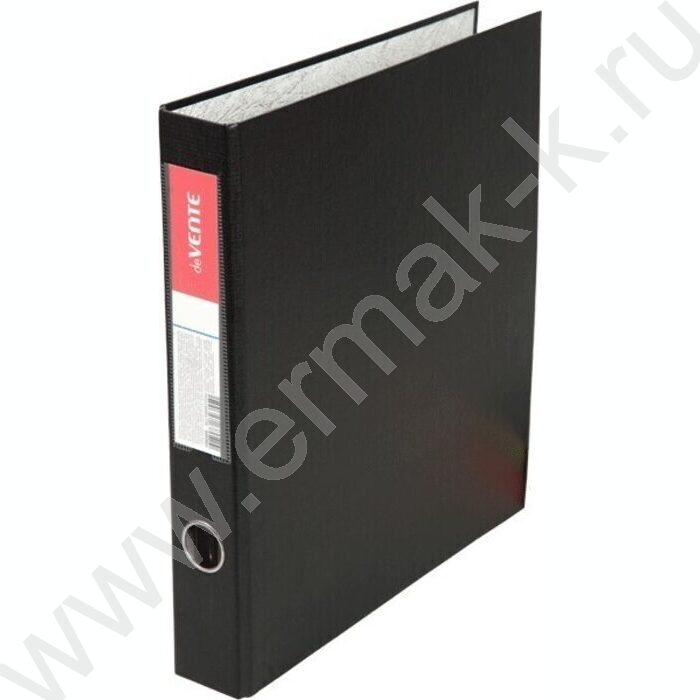 Папка 4 кольца 50мм PP /черная /Ø колец 40мм | Фото 1