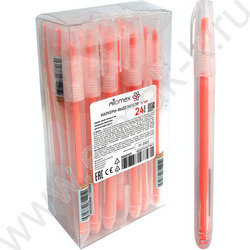 Текстовыделитель /оранжевый/ 1-4мм косой, с клипом | Фото 1