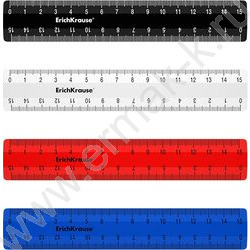 Линейка пл 15см Classic, непрозрачная /ассорти /коробка-дисплей | Фото 1