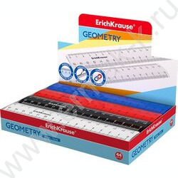 Линейка пл 15см Classic, непрозрачная /ассорти /коробка-дисплей | Фото 2